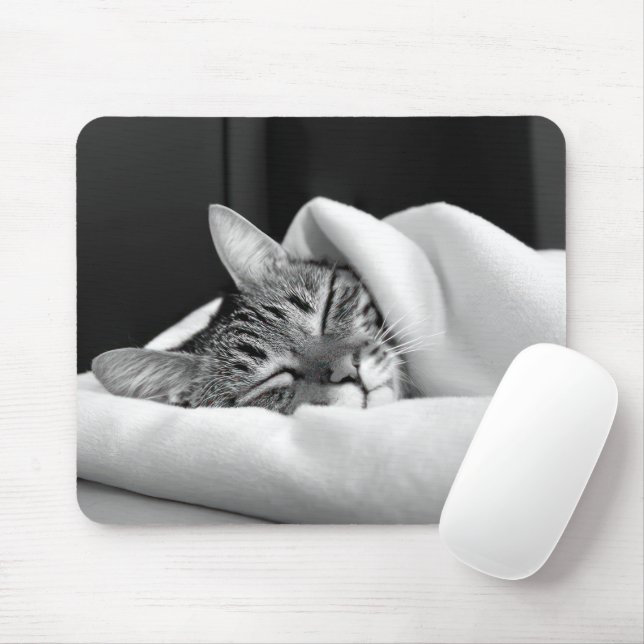 Mousepad Gato De Sentir (Com mouse)