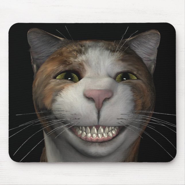 Mousepad Gato de sorriso (Frente)