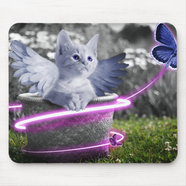 Mousepad gato-do-anjo (Frente)