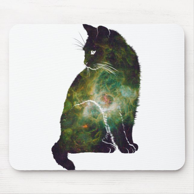 Mousepad Gato do Espaço (Frente)