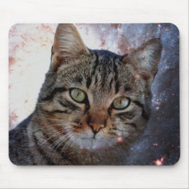 Mousepad Gato do Espaço