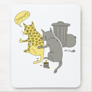 Mousepad gato do jaguar