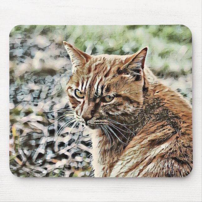 Mousepad gato-do-ouro (Frente)