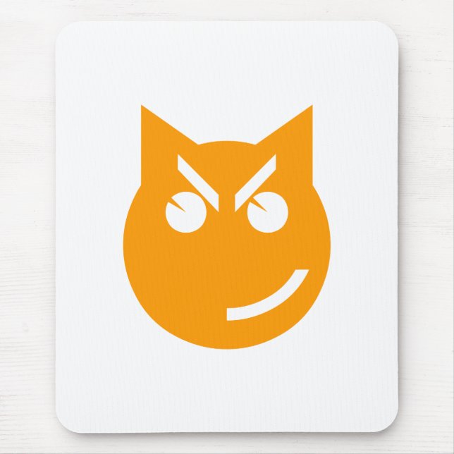 Mousepad Gato Emoji Esmirante (Frente)
