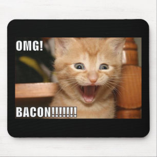 Mousepad gato engraçado