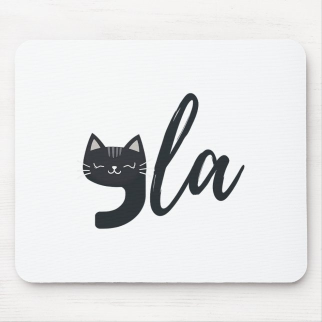 Mousepad Gato Engraçado Comma La Funny Kamala Harris Presid (Frente)