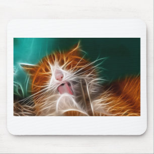 Mousepad gato gatinho gatinhos fofo animalzinho ronronar mi