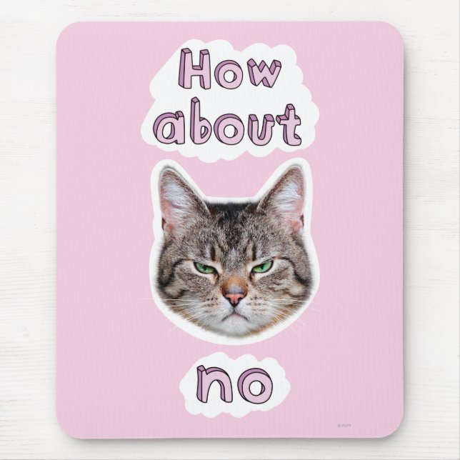 Mousepad Gato irritado (Frente)