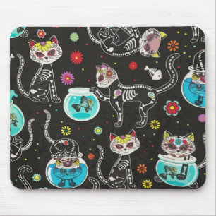 Mousepad Gato Kitten cara mascara animais de estimação m