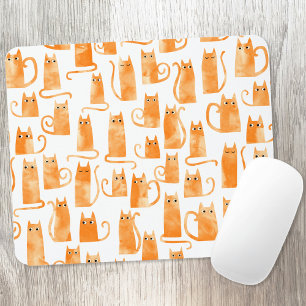 Mousepad Gato Laranja