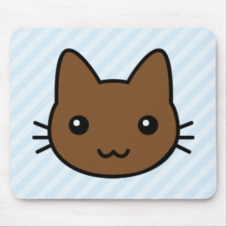 Mousepad gato marrom