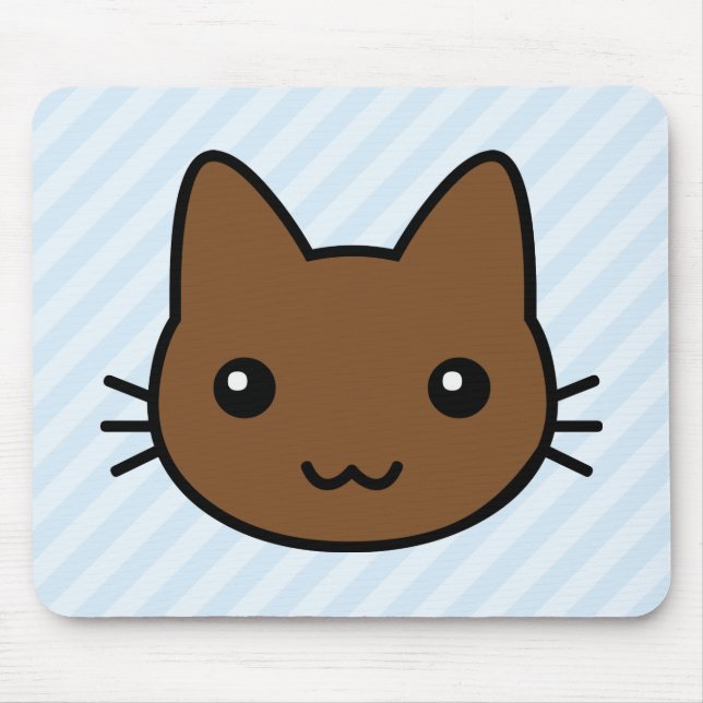 Mousepad gato marrom (Frente)