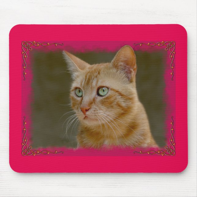 Mousepad Gato Mausepad do gengibre (Frente)