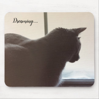 Mousepad Gato na Janela