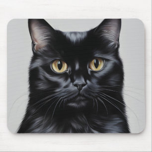 Mousepad Gato Negro