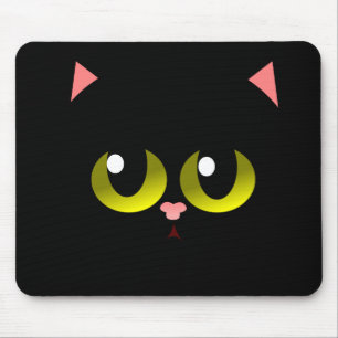 Mousepad Gato Negro