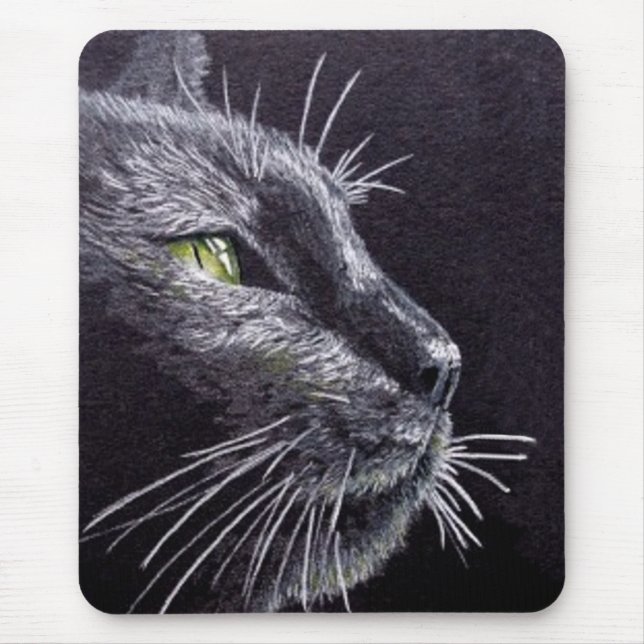 Mousepad Gato Negro (Frente)