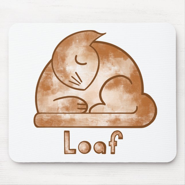 Mousepad Gato Pão (Frente)