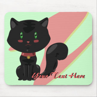 Mousepad Gato Preto
