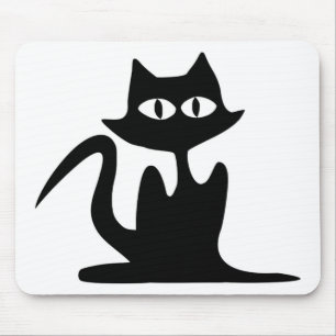 MOUSEPAD GATO PRETO