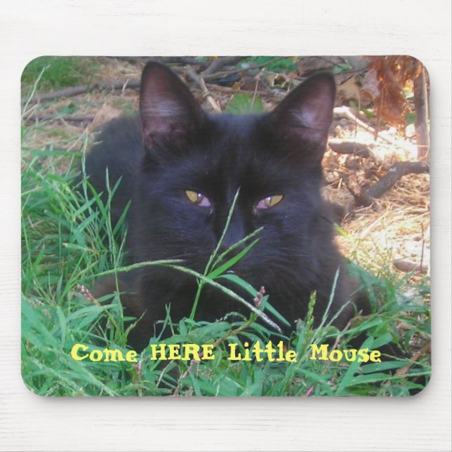 Mousepad Gato Selvagem de Variedades de Jardim (Frente)