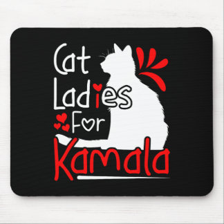 Mousepad Gato-Senhoras Para O Gráfico De Kamala Silhouette