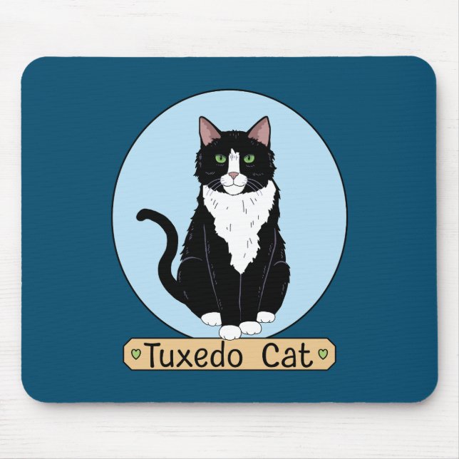 Mousepad Gato Smoking (Frente)