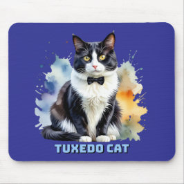 Mousepad Gato Smoking Elegante