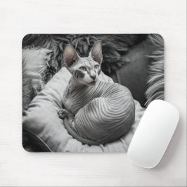 Mousepad Gato Sphynx Sem Cabeça