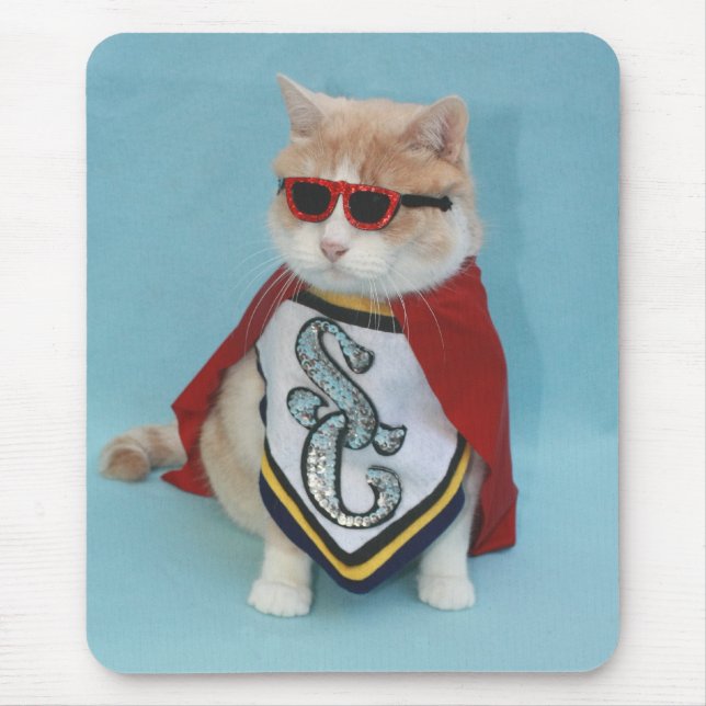 Mousepad Gato super de Bubba (Frente)