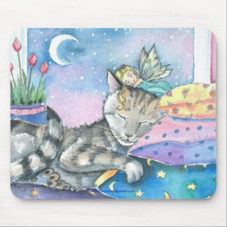 Mousepad Gato Tabby Fada por Molly Harrison