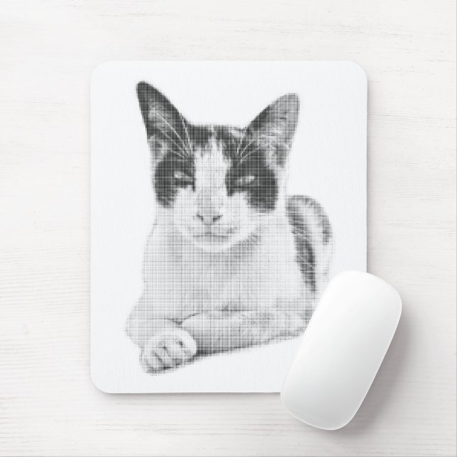 Mousepad Gato Tricolor Meiotom (Com mouse)