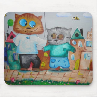 Mousepad gatos