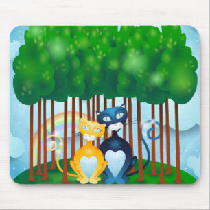 Mousepad Gatos