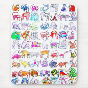 Mousepad Gatos