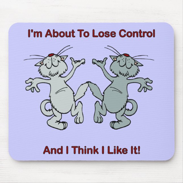 Mousepad Gatos da dança (Frente)