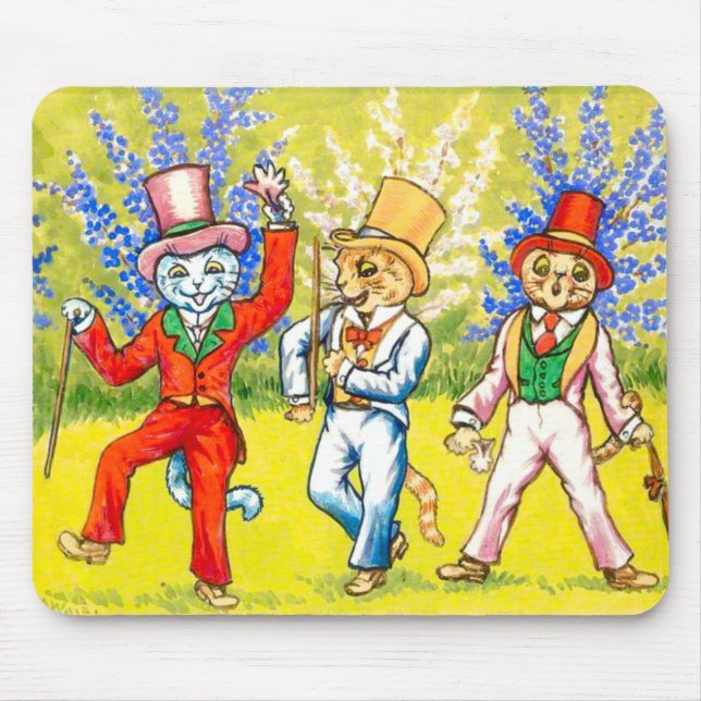 Mousepad Gatos Dançantes (Frente)