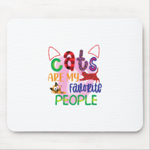 Mousepad Gatos De Arte Cat São Minhas Pessoas Favoritas_2