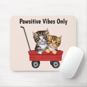 Mousepad Gatos de Cartoon Bonitos