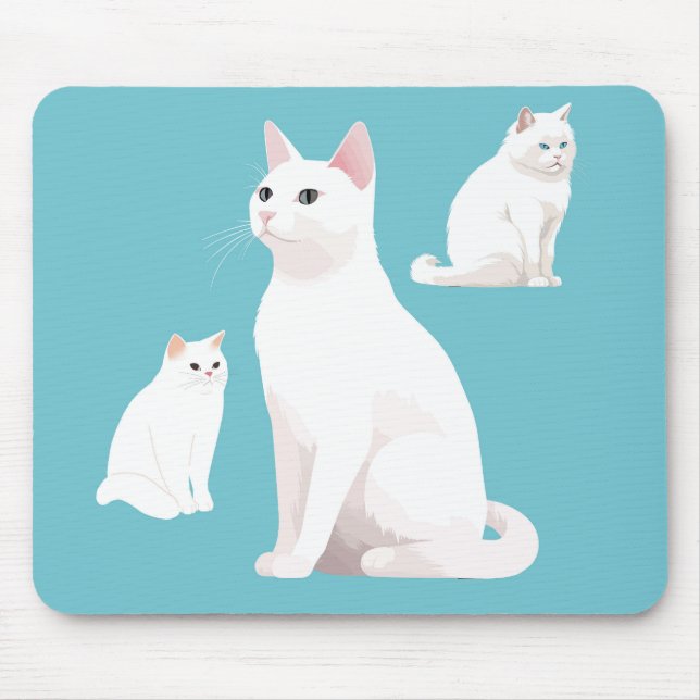 Mousepad Gatos Demorados (Frente)