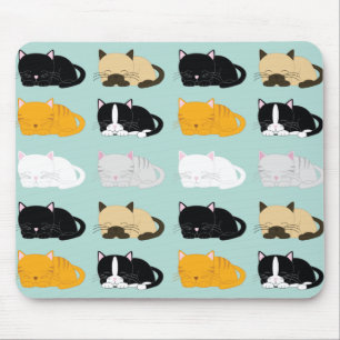 Mousepad Gatos Dormindo