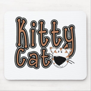 Mousepad Gatos e Camisetas de Gato de Gato Gato Gato