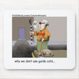 Mousepad Gatos Guia Presentes e Coleções Engraçados