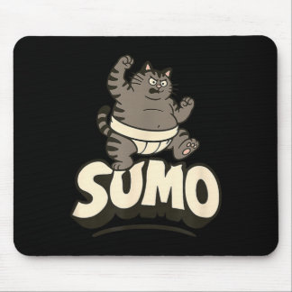 Mousepad Gatos lutando Sumo Artes Marciais Sumotori