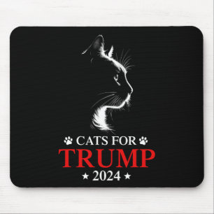 Mousepad Gatos Para A Eleição De Trump 2024 Tornem Os Gatos