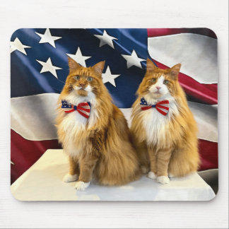 Mousepad Gatos Patrióticos