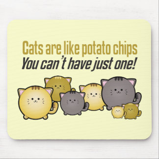 Mousepad Gatos são como Batatas...
