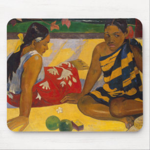 Mousepad Gauguin French Polynesia Tahiti Women Painting