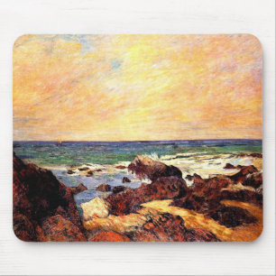 Mousepad Gauguin - Rochas e Mar,