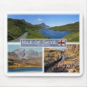 Mousepad GB Reino Unido - Escócia - Ilha de Skye -